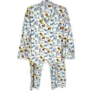 The Company Store Dogs and more Dogs Pajamas Set - CREAM